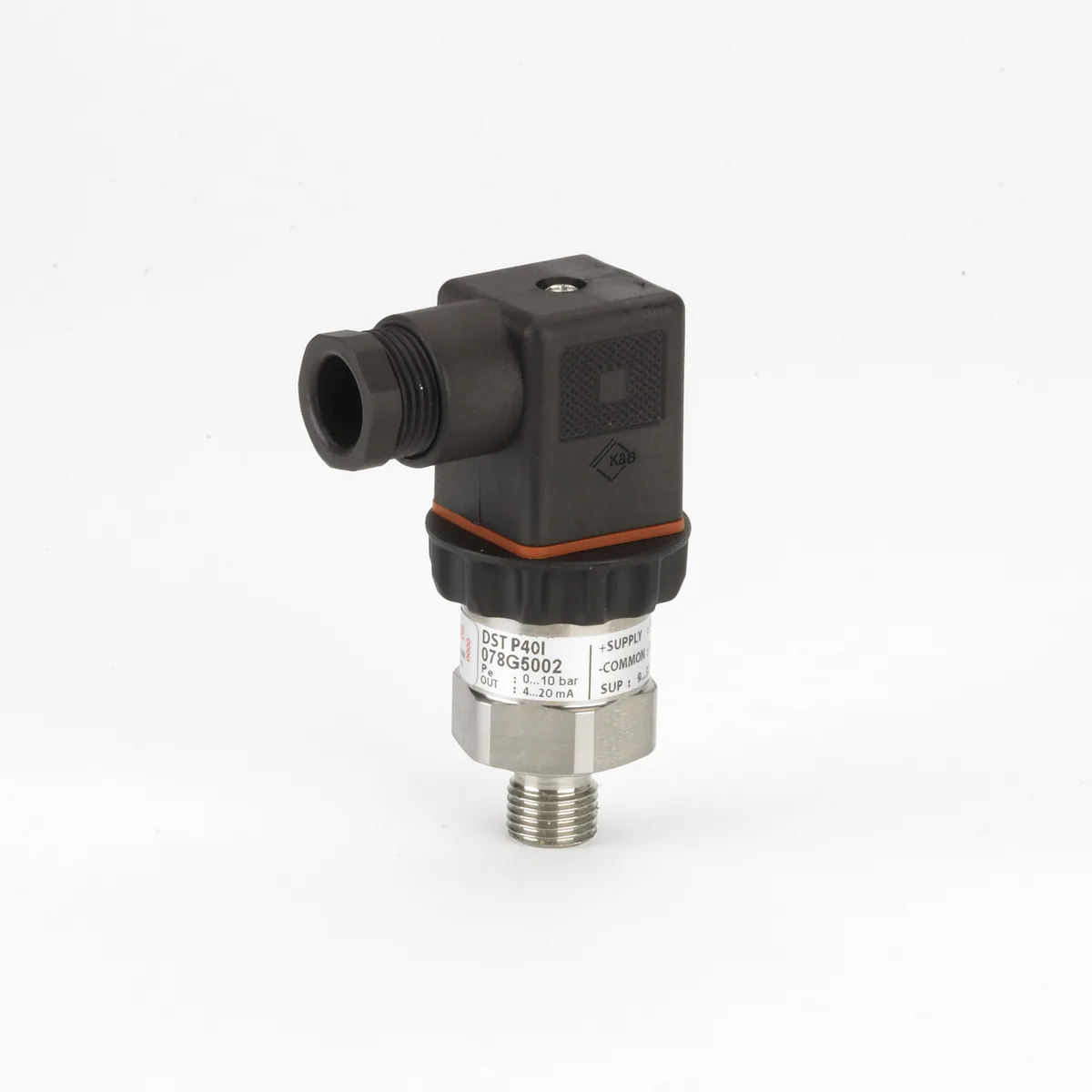 Danfoss 078G5007 — Преобразователь (датчик) давления DST P40I, 0-6 бар, выходной сигнал 4-20 мА, присоединение по давлению G1/2, IP 65