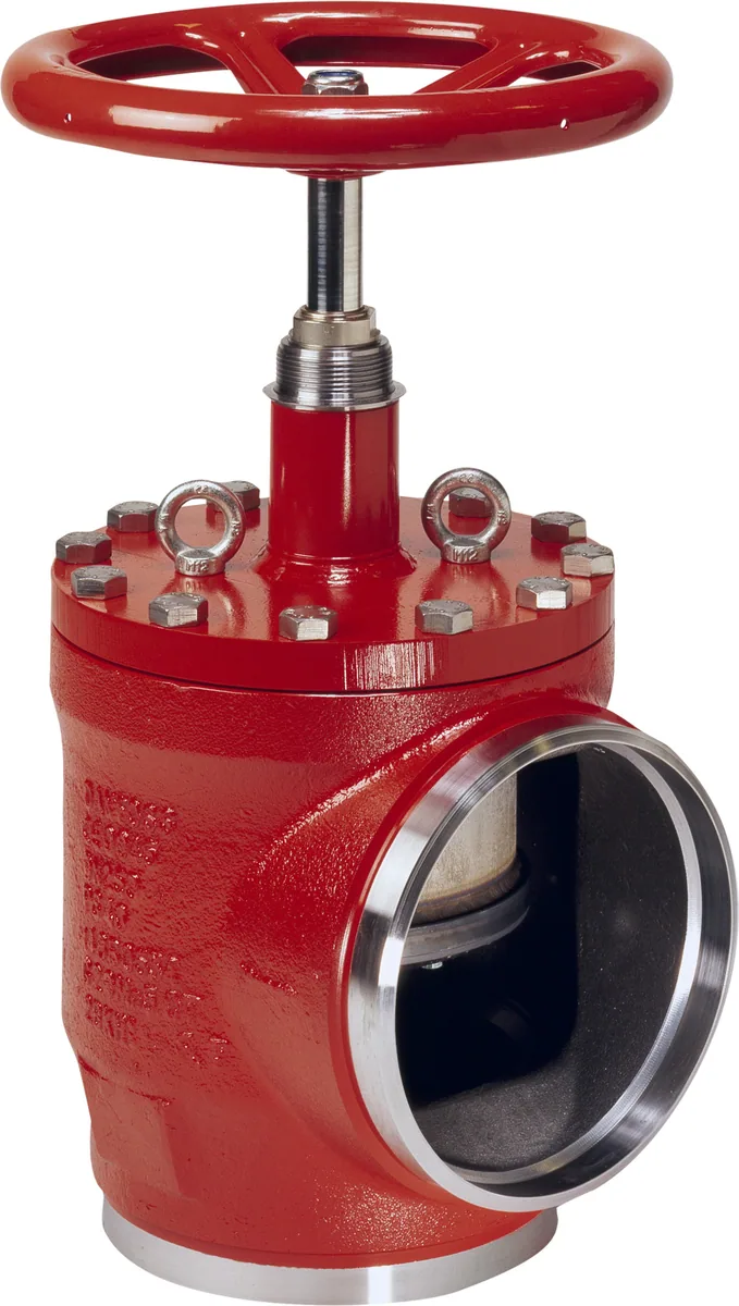 Danfoss 148B3763 — Запорный клапан SVA-DL 250 A ANG H-WHEEL