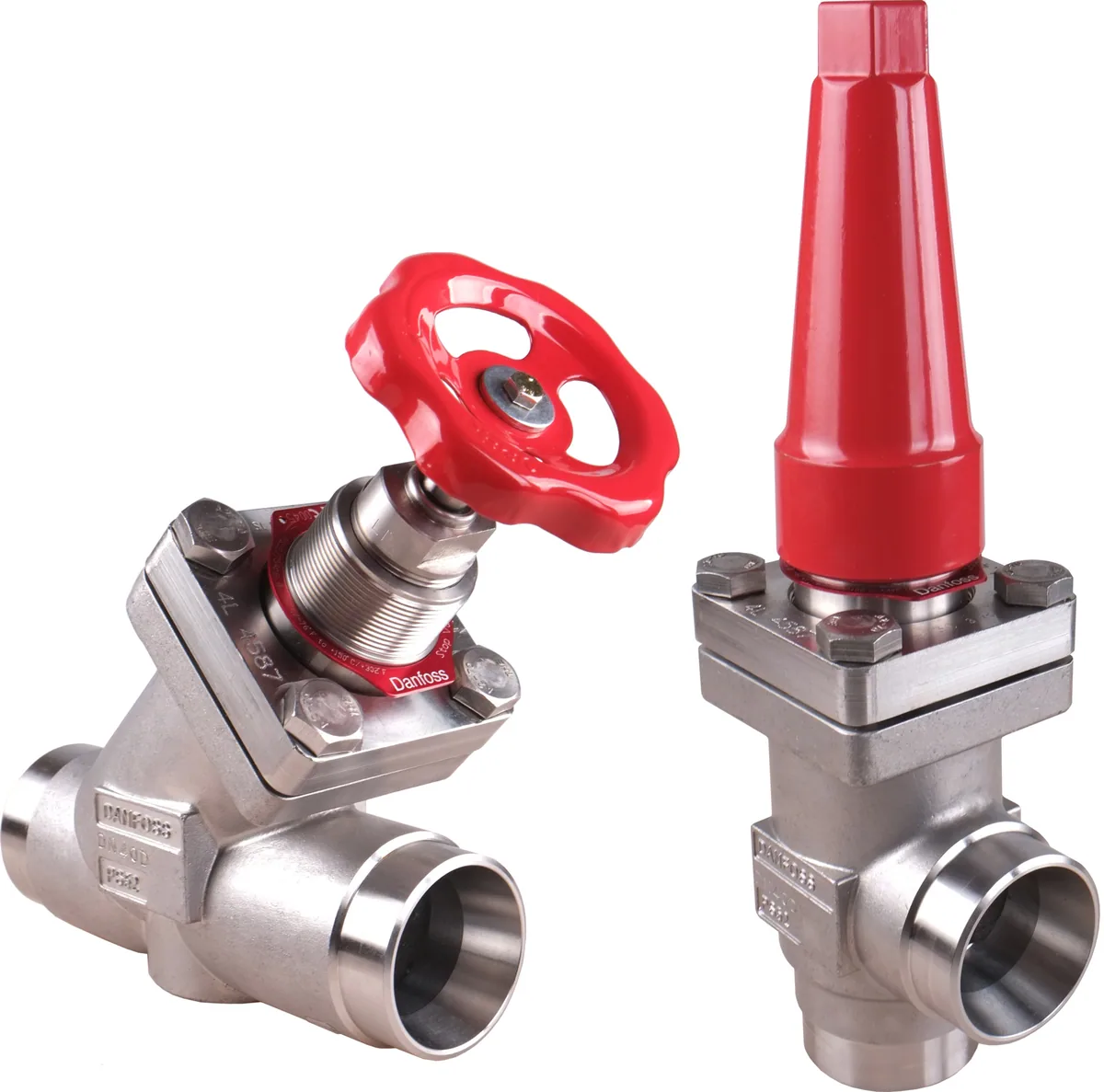 Danfoss 148B5291 — Запорный клапан SVA-S SS 15 D STR H-WHEEL