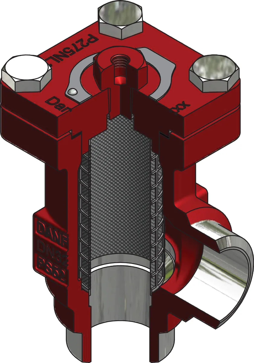 Danfoss 148B5342 — Корпус для фильтра FIA 20 D ANG