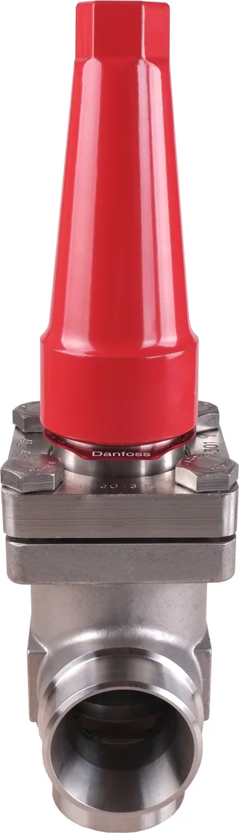 Danfoss 148B5378 — Запорный клапан SVA-S SS 20 D ANG Cap