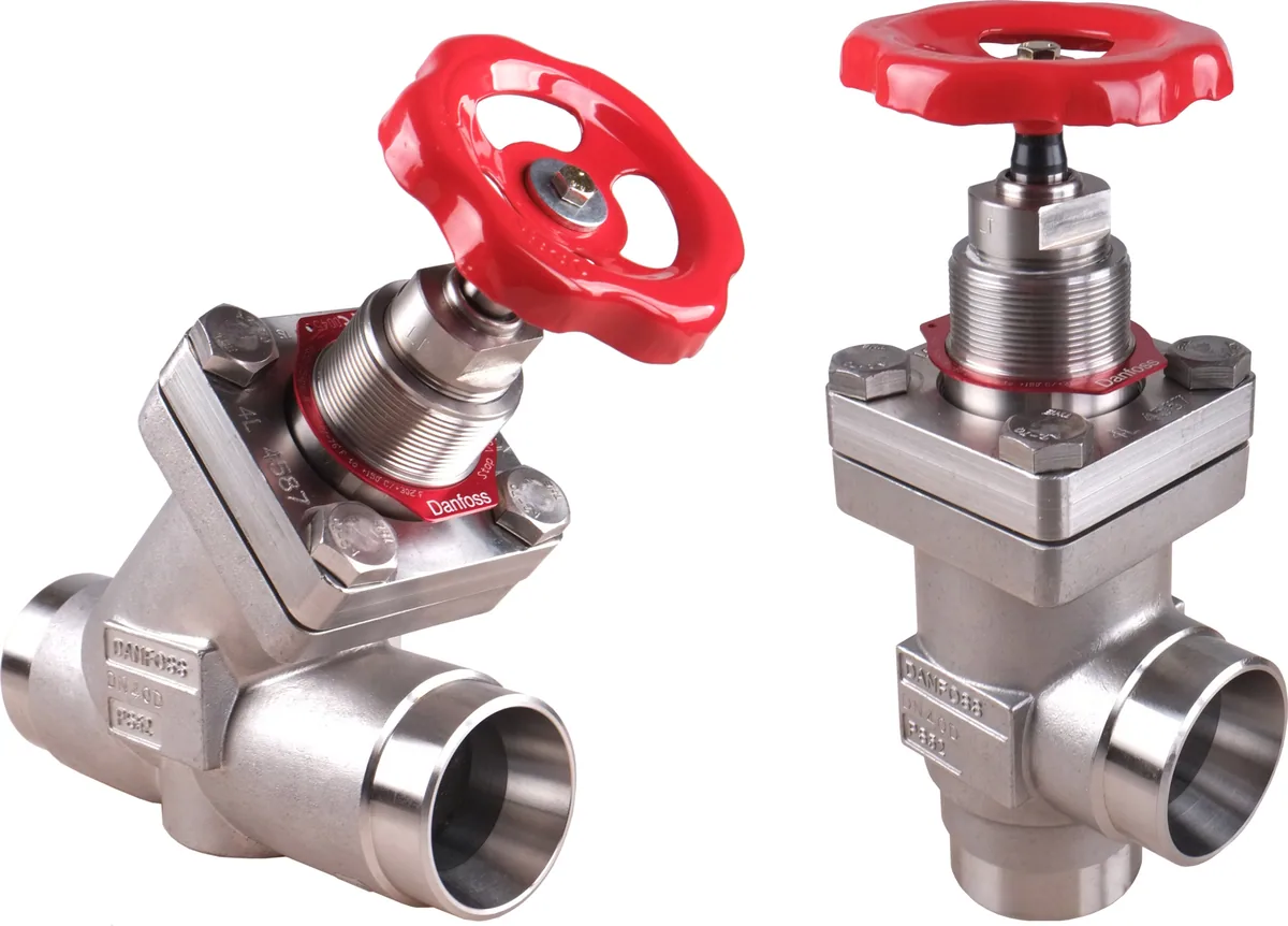 Danfoss 148B5379 — Запорный клапан SVA-S SS 20 D STR H-WHEEL