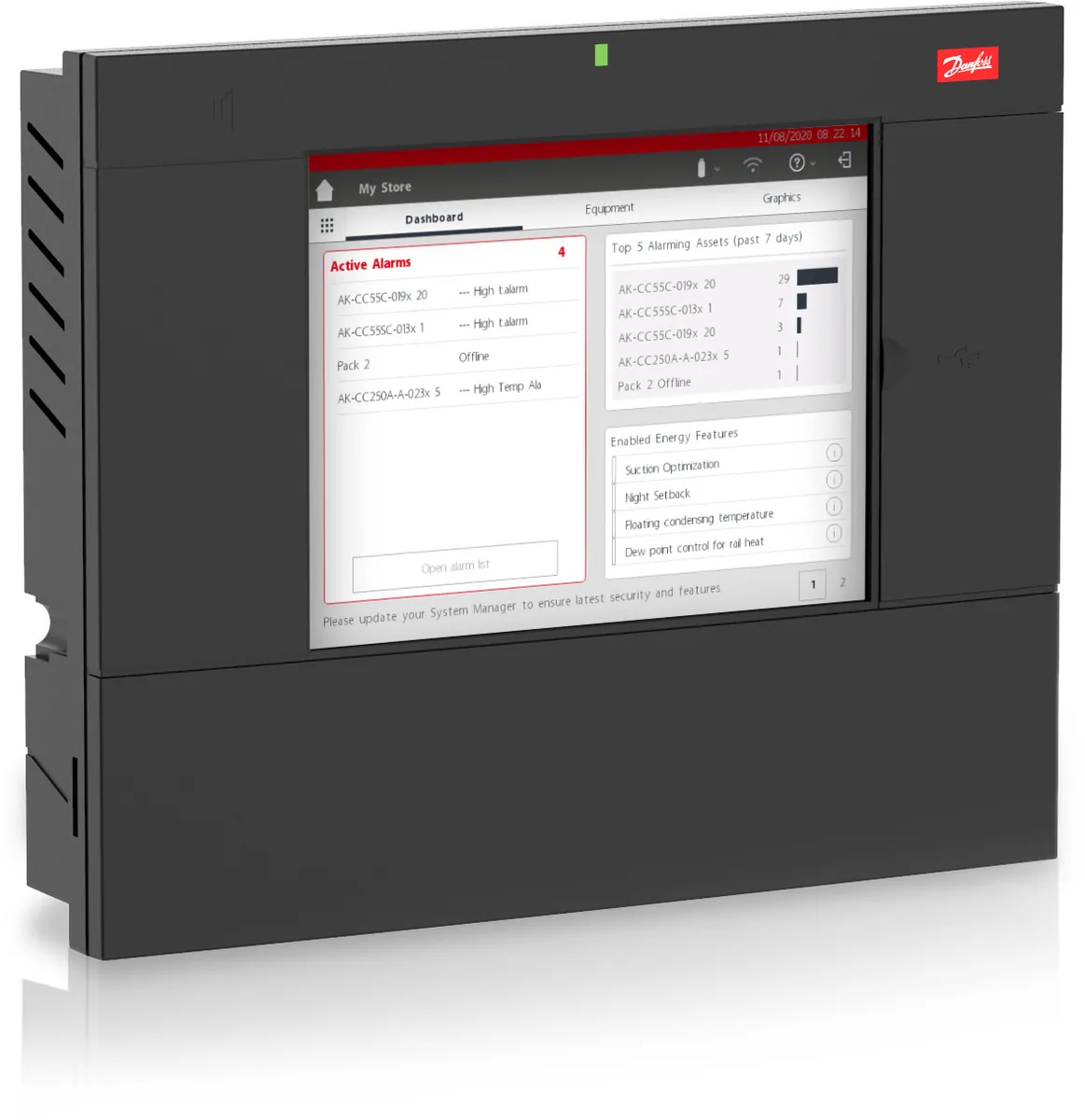 Danfoss AK-SM 850A Блок управления(пр. класс 2551710850) | 080Z4021