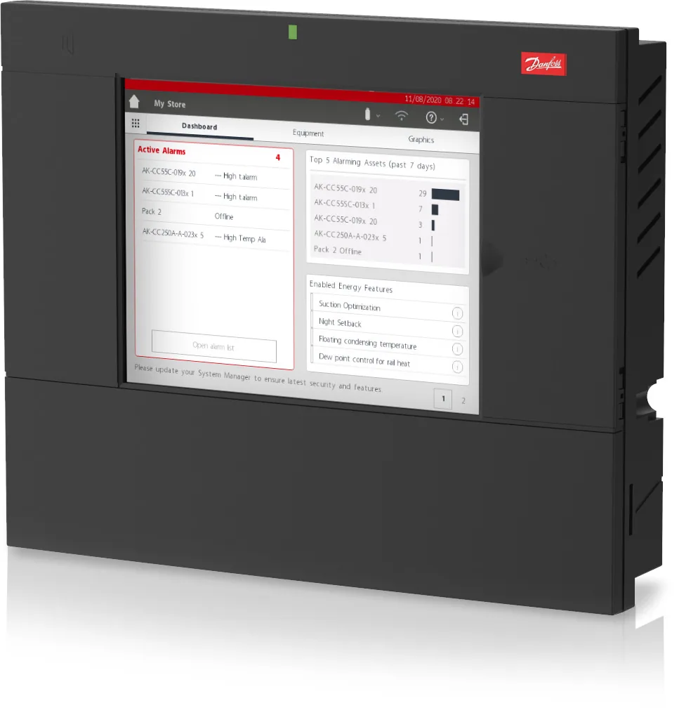 Danfoss AK-SM820A Блок центр. управления | 080Z4024