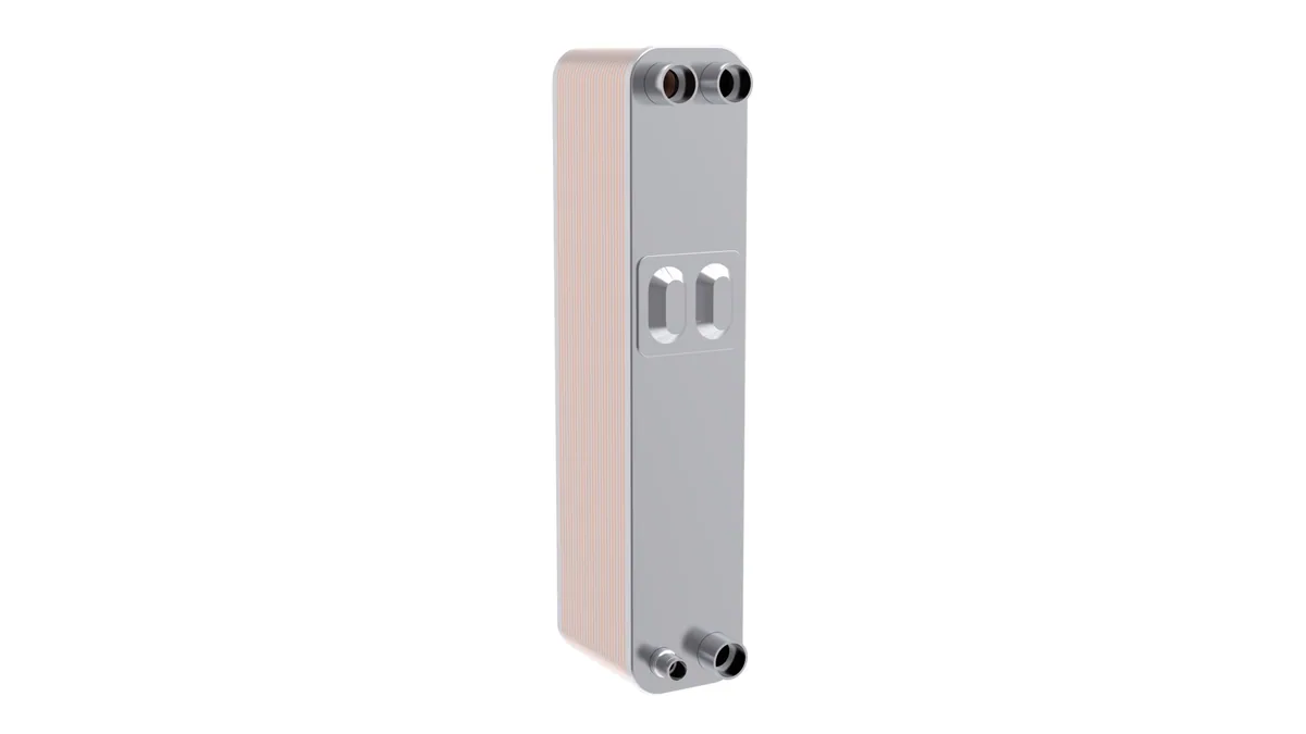 Danfoss DEL_MPHE_D55-EU-30-Q1Q2Q4(H1''1/8J)/Q3(7/8C)/2-M8*25/ Теплообменник | 021H9421