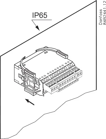 Danfoss EKC 202C Контроллер испарителя и уровня | 084B8523