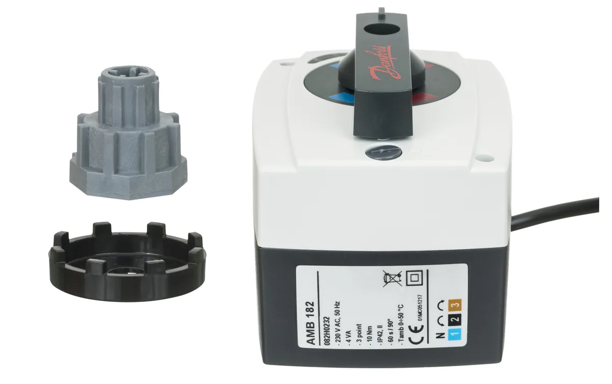 Danfoss Электрический привод для поворотных клапанов HRB,HRE,HFE тип AMB 182 с | 082H0232