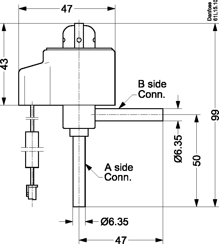 Danfoss ETS 6-18 Клапан Эл. регулирующий 6,35 | 034G5024