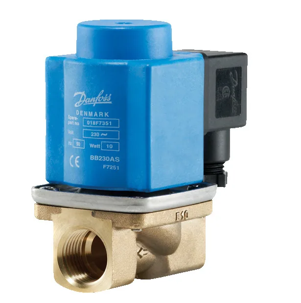 Danfoss EV251B Клапан электромагнитный нормально закрытый Ду 12 | 032U538131