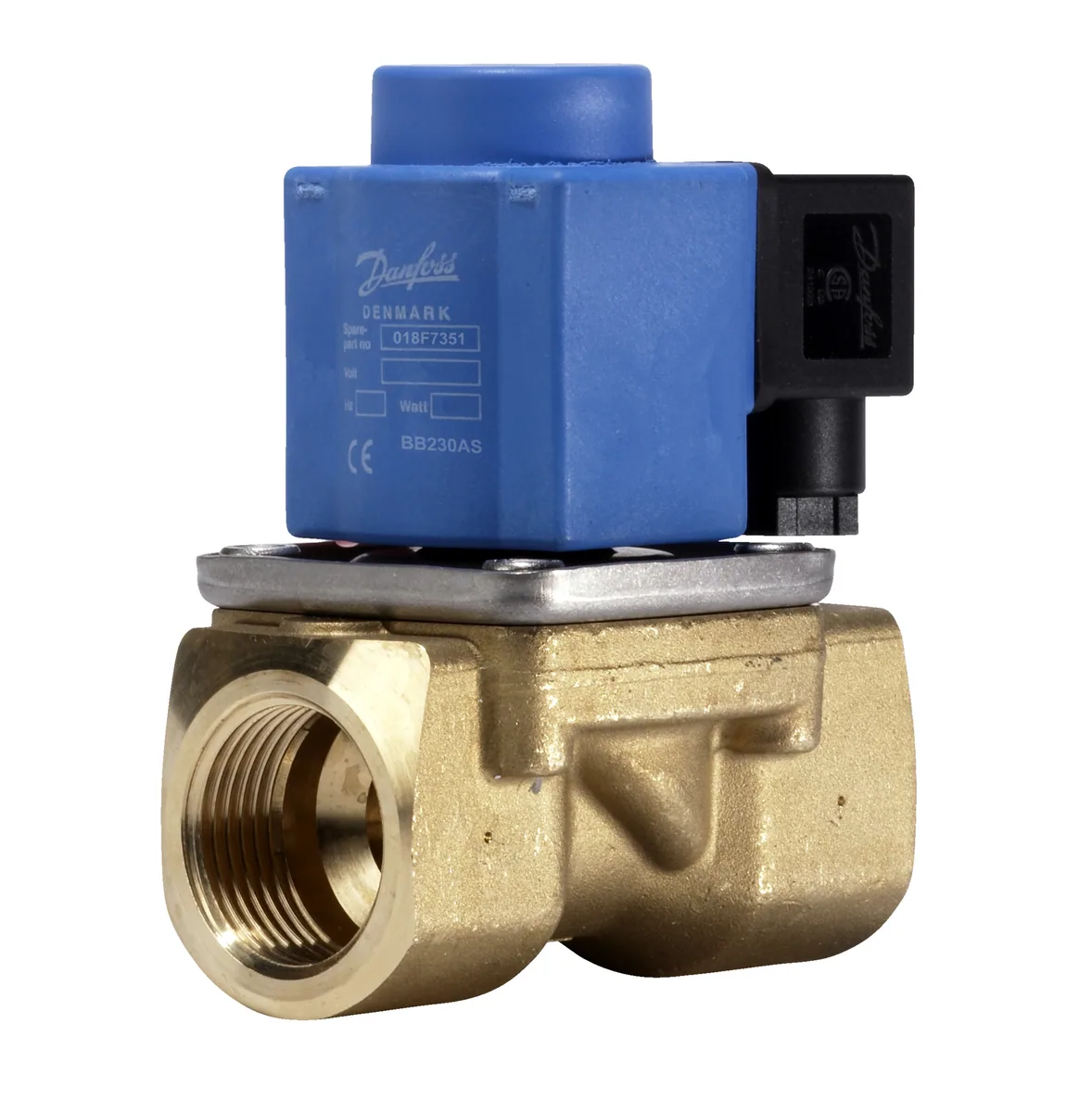 Danfoss EV251B Клапан электромагнитный нормально закрытый Ду 22 | 032U538331