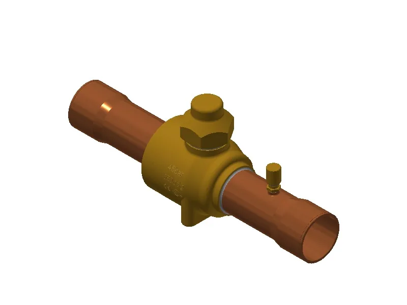 Danfoss GBC 42s Клапан запорный 42 мм с портом | 009L7064