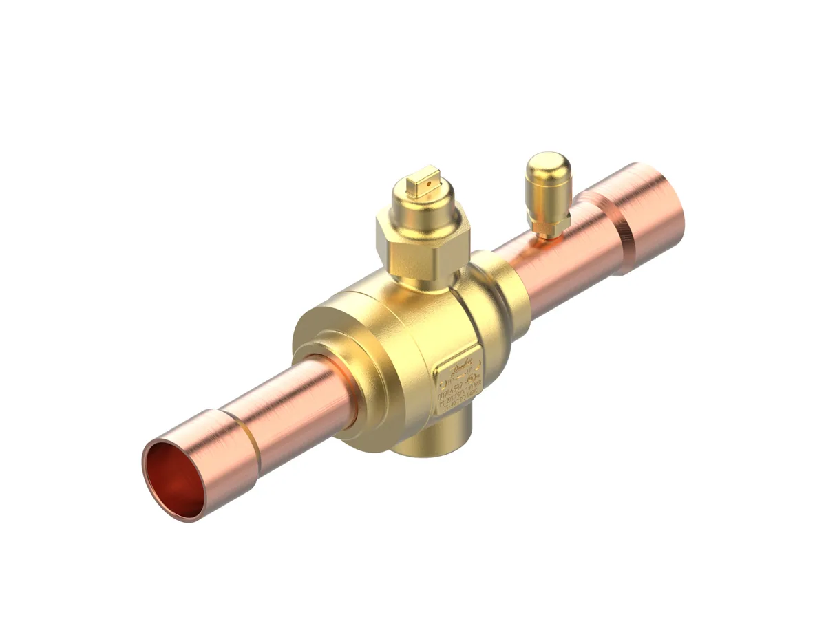 Danfoss GBCT 22s Клапан запорный 7/8" с портом(пр. класс 01A6310798) | 009L6589