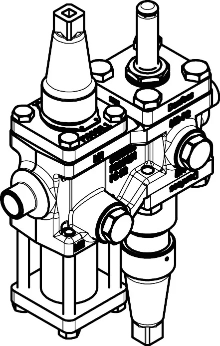 Danfoss ICF 15-4-9 (15 D) Клапан-регулятор униве | 027L4543