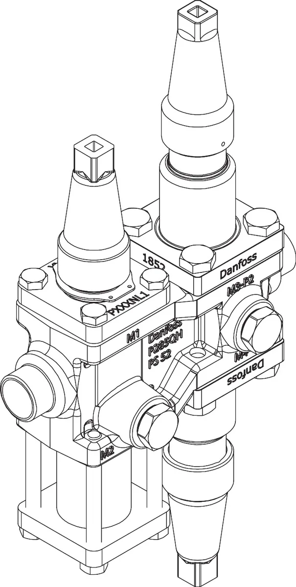 Danfoss ICF 15-4-90 (20 D) Клапан-регулятор унив | 027L4576