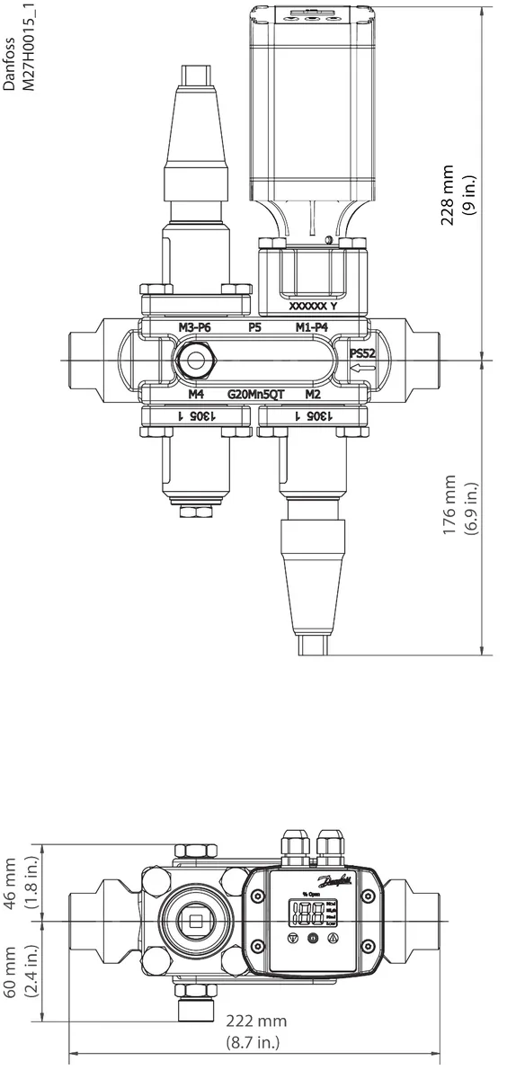 Danfoss ICF 20-4-10HRB (20 D) Клапан-регулятор у | 027L3383