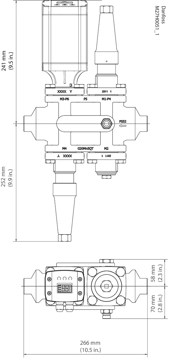Danfoss ICF 25-4-18 (40D) Клапан универсальный | 027L4165