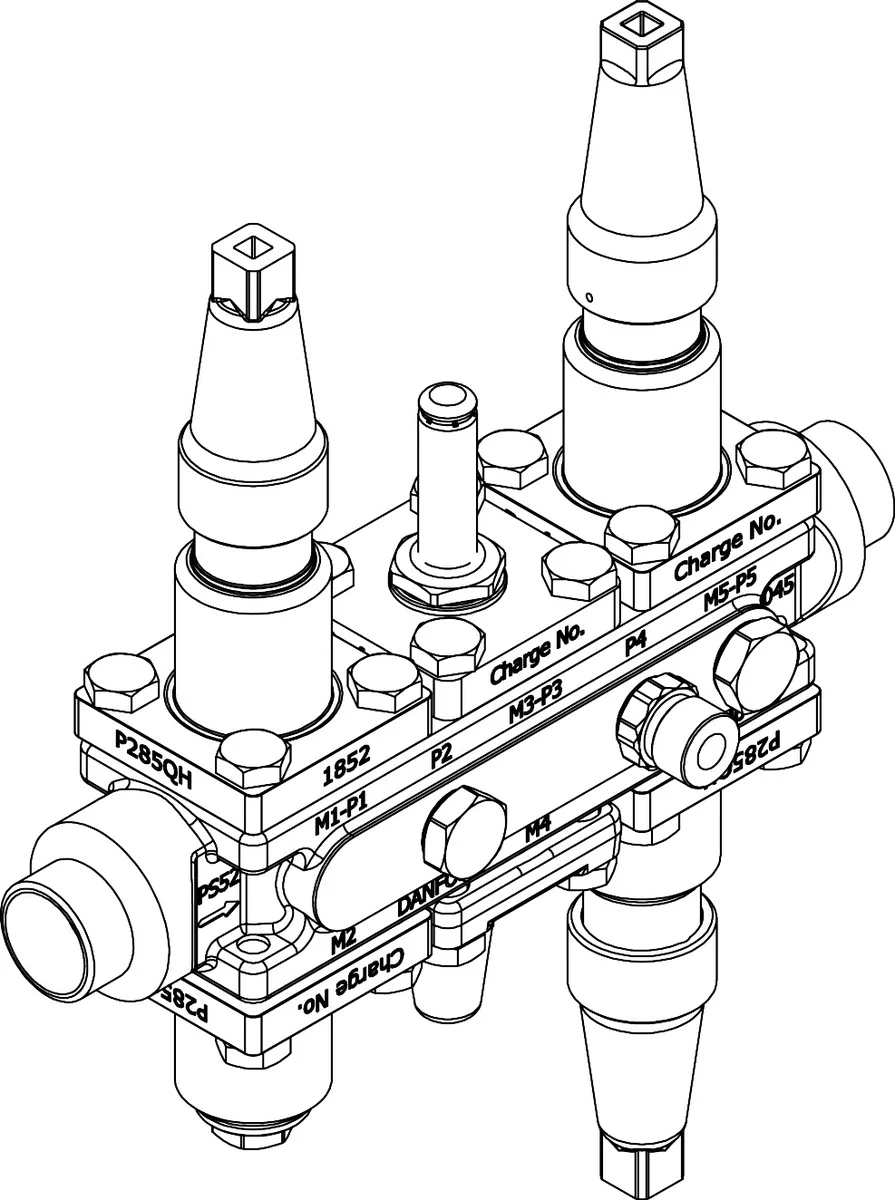 Danfoss ICF20-6-1RA (25 D) Клапан-регулятор универсальный | 027L3002