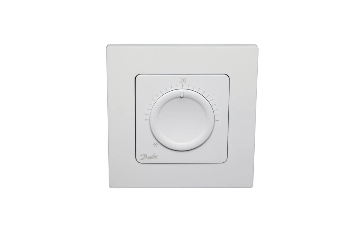 Danfoss Icon 230В термостат дисковый встраиваемый в стену | 088U1000