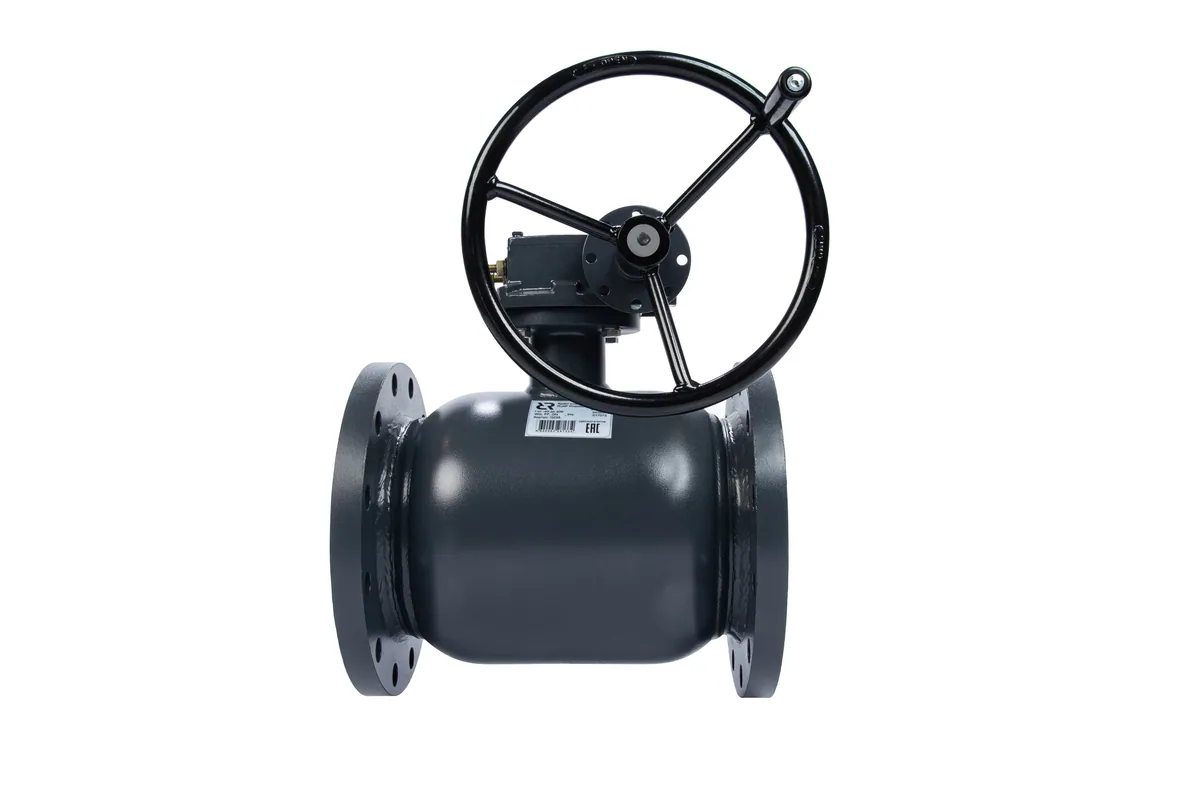 Danfoss JIP Premium FF Кран шаровой фланцевый Ду150 Ру25 Тмакс=180С с редуктором | 065N0351G
