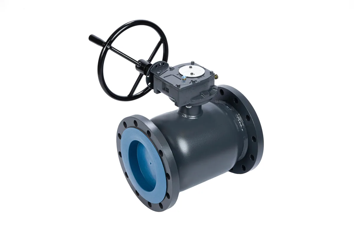 Danfoss JIP Premium FF Кран шаровой фланцевый Ду250 Ру25 Тмакс=180С с редуктором | 065N0361G