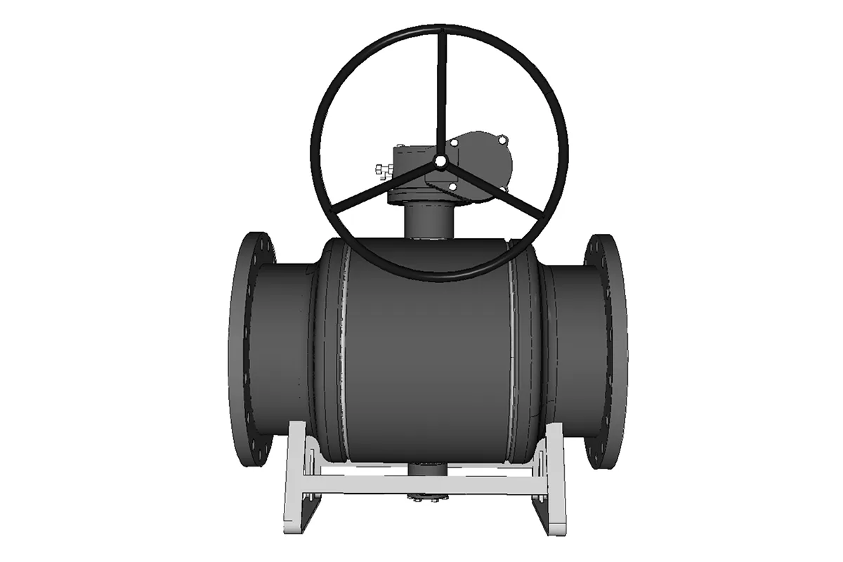 Danfoss JIP Premium Кран шаровой FF DN350 PN16 WG (фланцевый, с редуктором, стандартный проход) | 065N0271G