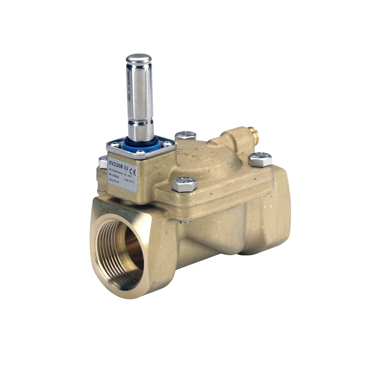 Danfoss Клапан электромагнитный EV220B нормально открытый Ду32 1 1/4 В | 032U7134