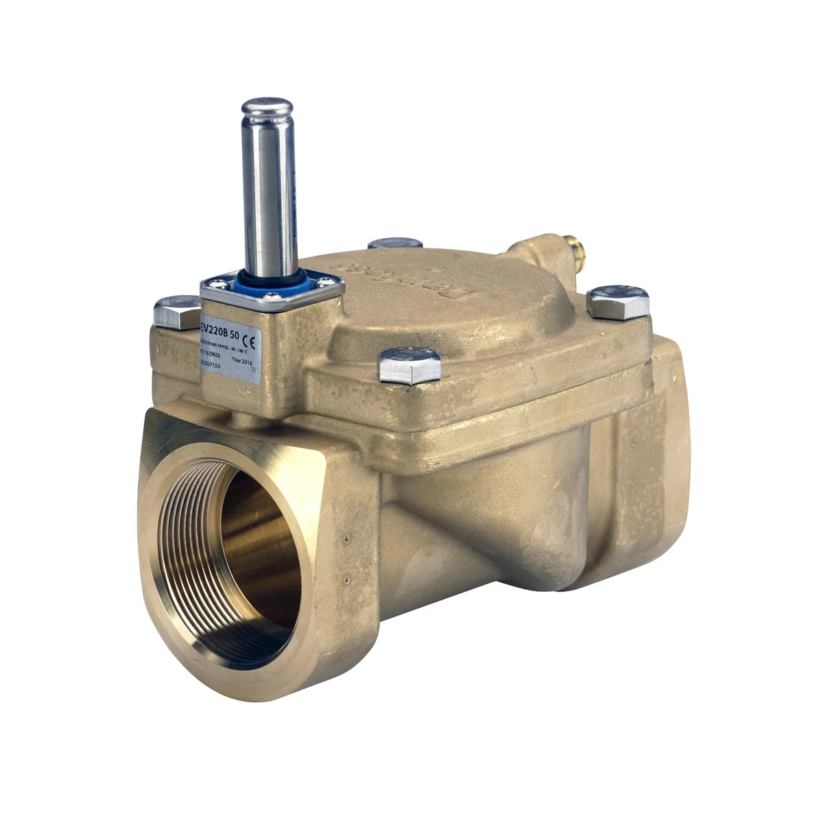 Клапан электромагнитный Danfoss EV220B нормально закрытый Ду50 2 В | 032U7150