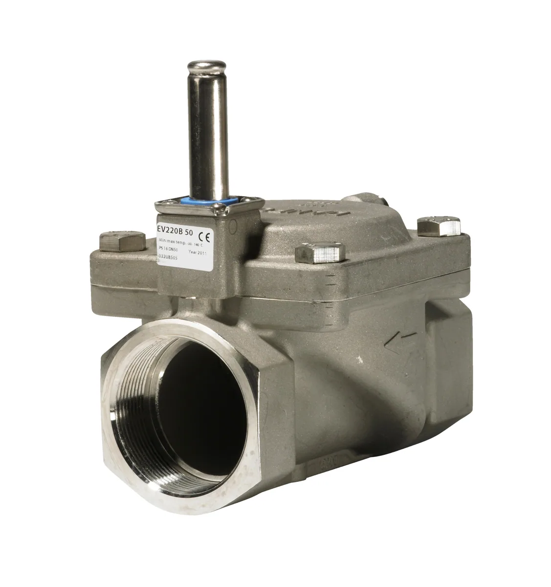 Клапан электромагнитный Danfoss EV220B нормально закрытый Ду50 2 В | 032U8505