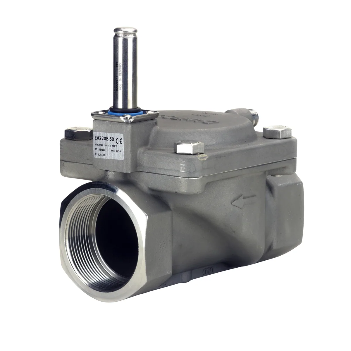 Danfoss Клапан электромагнитный EV220B нормально закрытый Ду50 2 В | 032U8505