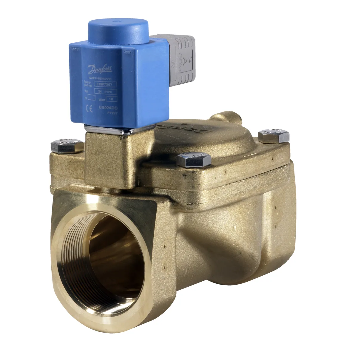Danfoss Клапан электромагнитный EV220B с кат. нормально закрытый Ду 50 | 032U460402