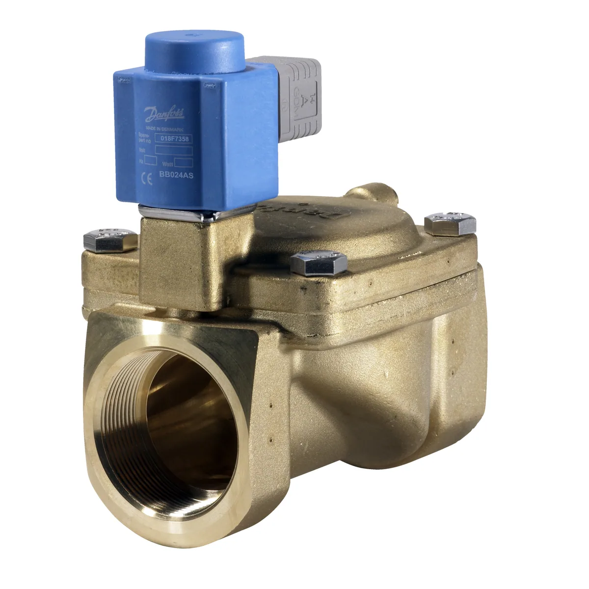 Danfoss Клапан электромагнитный EV220B с кат. нормально закрытый Ду 50 | 032U460416
