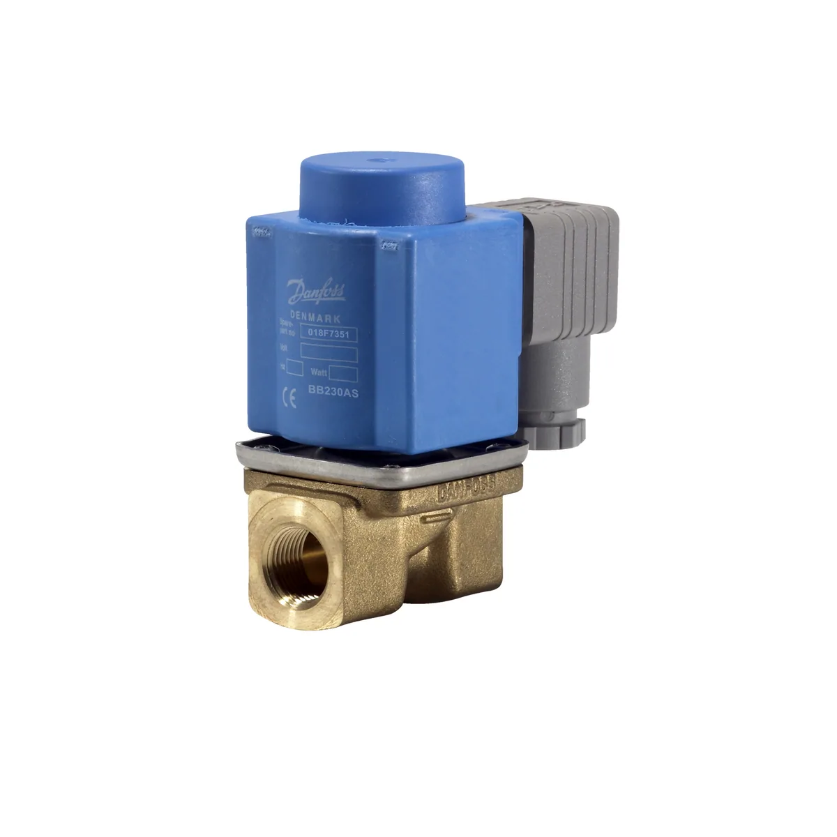 Danfoss Клапан электромагнитный EV220B с катушкой нормально закрытый Ду10 3/8 В | 032U151831