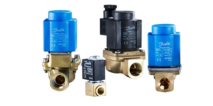 Клапан электромагнитный Danfoss EV220B с катушкой нормально закрытый Ду15 1/2 В