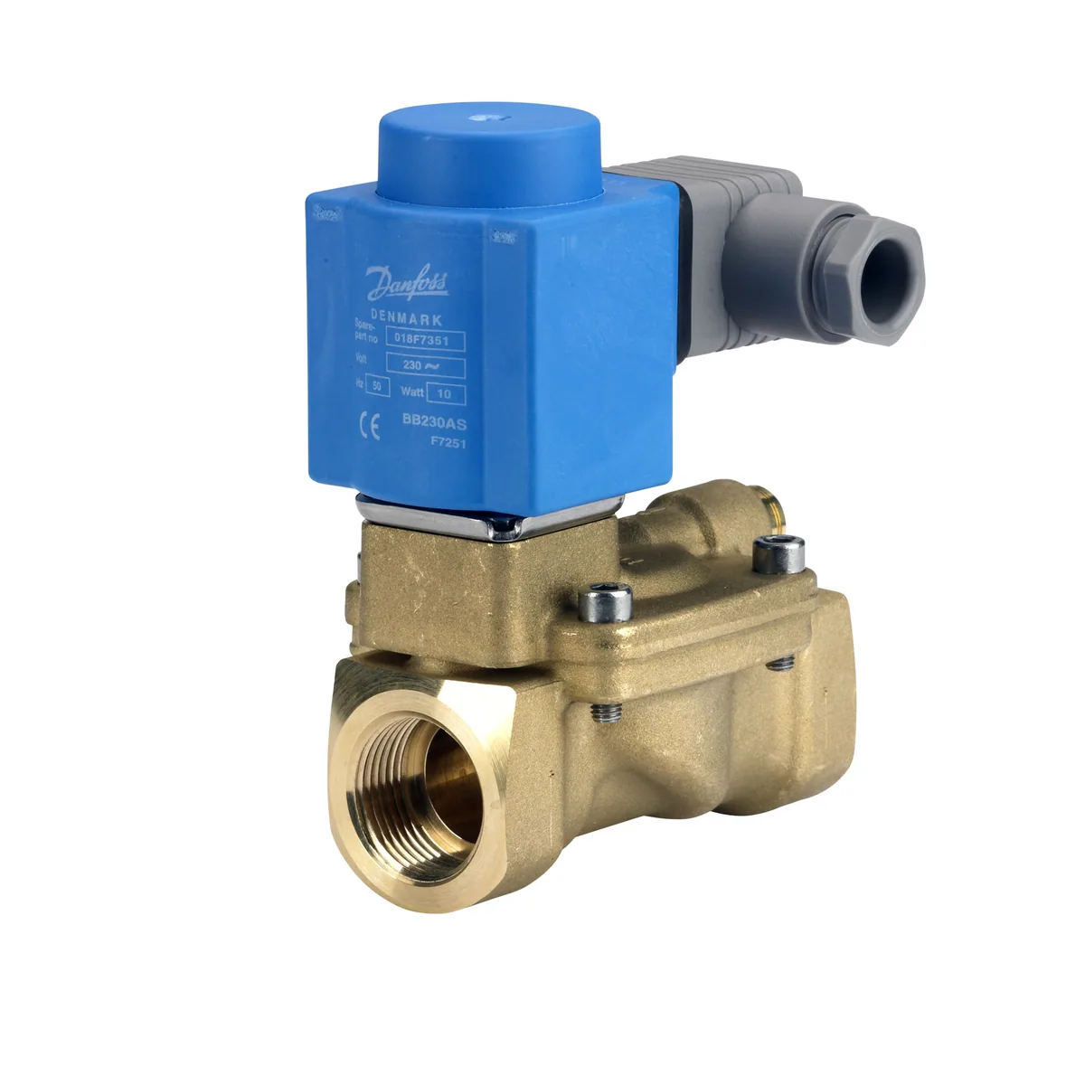 Danfoss Клапан электромагнитный EV220B с катушкой нормально закрытый Ду20 3/4 В | 032U453031