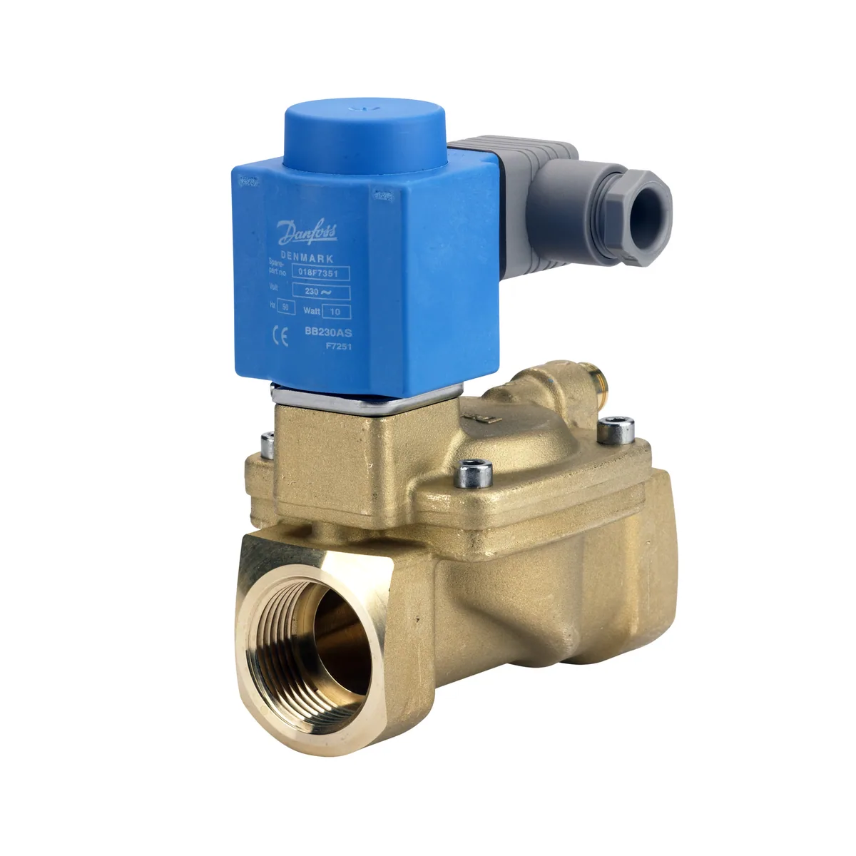 Danfoss Клапан электромагнитный EV220B с катушкой нормально закрытый Ду25 1 В | 032U453131