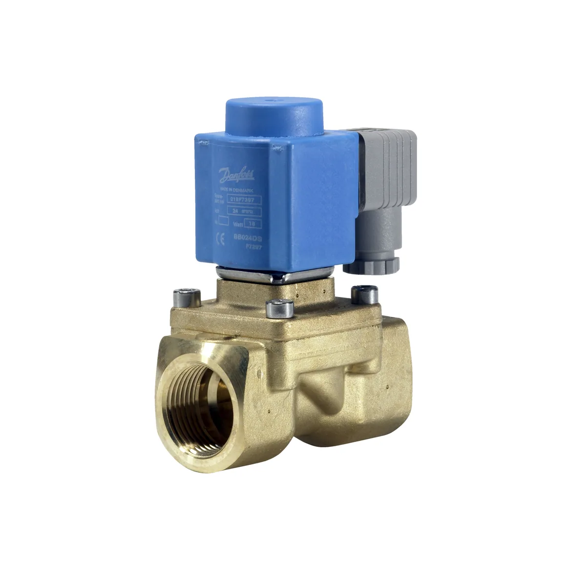 Danfoss Клапан электромагнитный EV250B с катушкой нормально закрытый Ду22 1 В | 032U162402