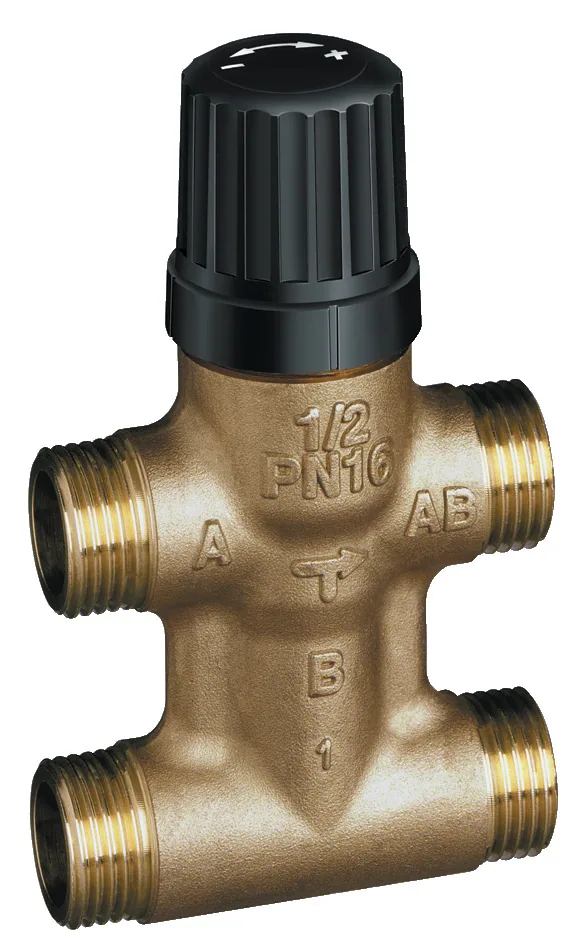 Danfoss Клапан регулирующий, трехходовой с байпасом VZL 4 Ру 16 Ду 15 Kv 0,25 T=1200C | 065Z2090