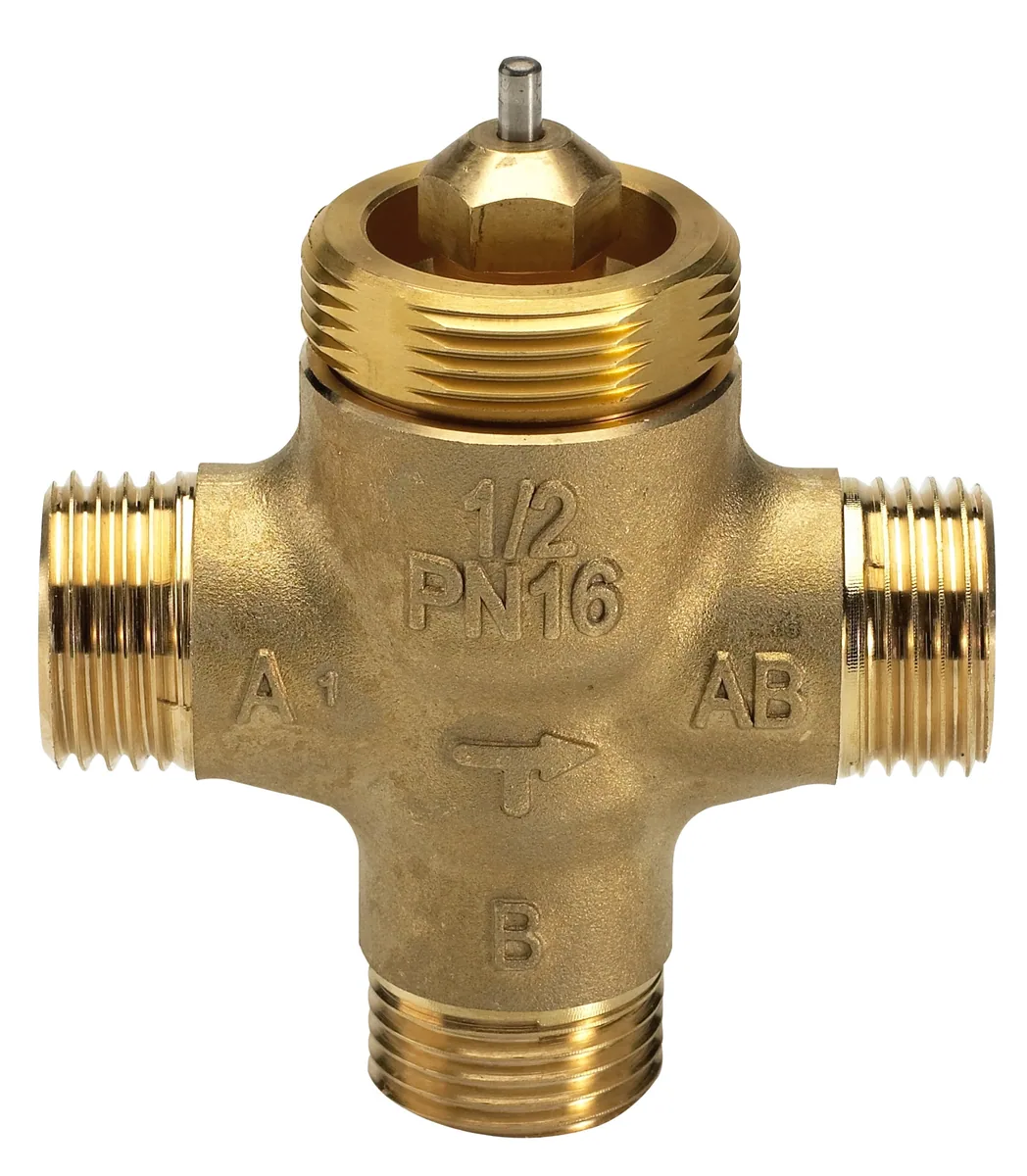 Danfoss Клапан регулирующий, трехходовой VZL 3 Ру 16 Ду 15 Kv 1,6 T=1200C | 065Z2084