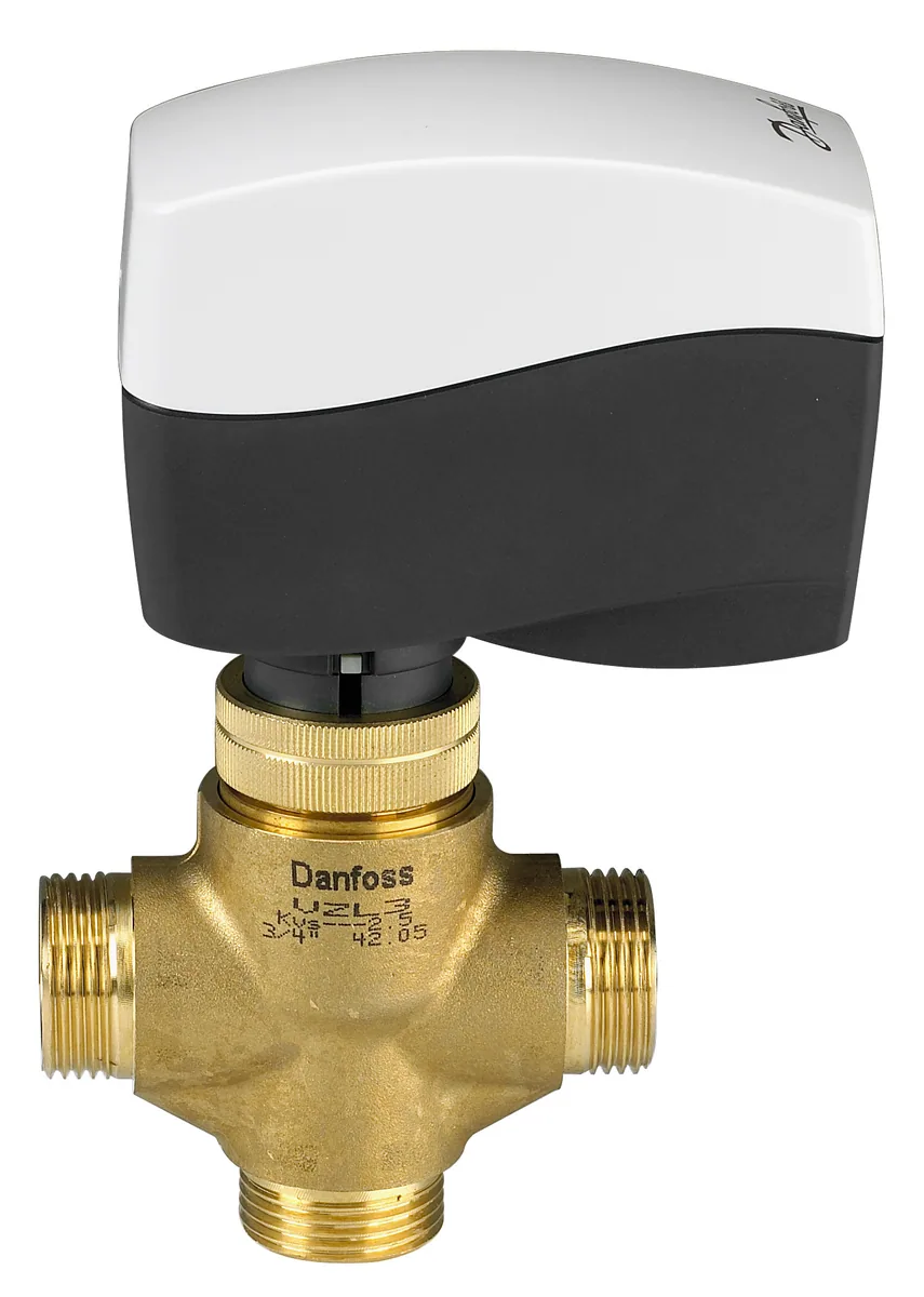 Danfoss Клапан регулирующий, трехходовой VZL 3 Ру 16 Ду 20 Kv 2,5 T=1200C | 065Z2085