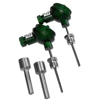 Danfoss Комплект термометров сопротивления платиновых КТС-Б-Рt100-80/6 2 шт. + 2 гильзы и 2 бобышки | 187F0034