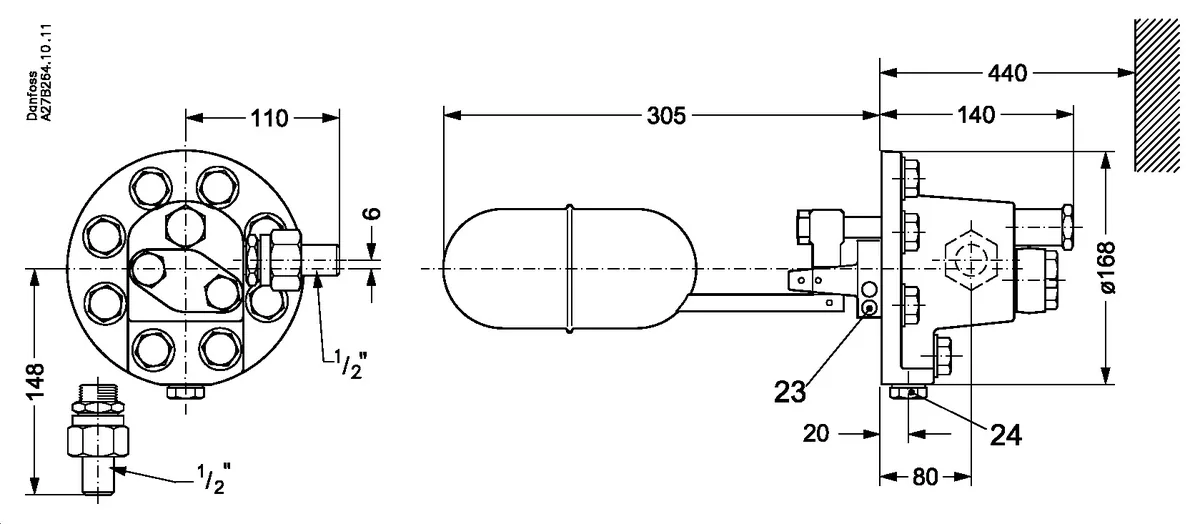 Danfoss Комплект запасных частей для SV 4-6(пр. класс 4054701049) | 027B2014