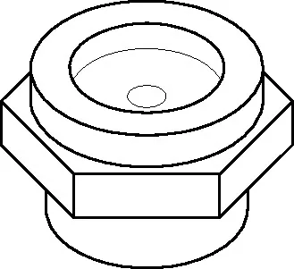 Danfoss SGP 1/2 RX Cтекло cмотровое 1/2–14 NPT | 014L0002