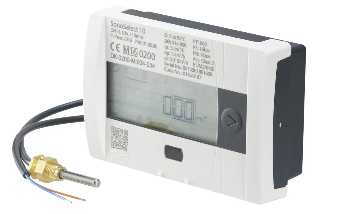 Danfoss SonoSelect10 (Интеллектуальный выбор) /2,5/воз/Ду20/M-bus+лист пов. | 014U0118P
