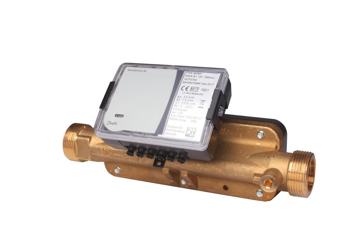 Danfoss SonoSensor (Ультразвуковой датчик)/хол/Qp1,5/Qi0,015/Ду15/рез/пасп | 187F4009P