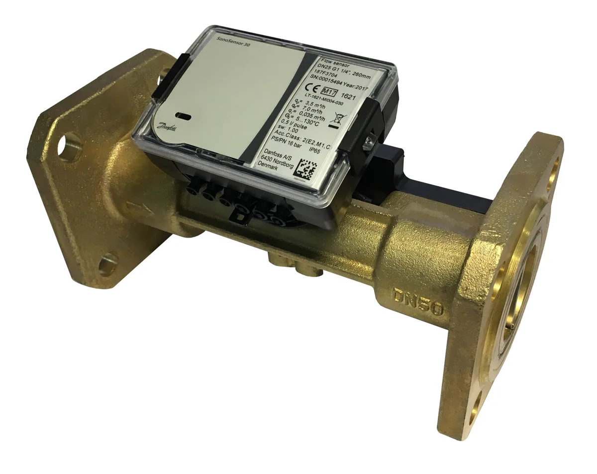 Danfoss SonoSensor30 (Ультразвуковой датчик)/хол/Qp3,5/Qi0,035/Ду32/фл/пасп | 187F4012P