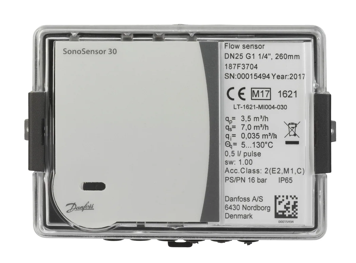 Danfoss SonoSensor30 (Ультразвуковой датчик)/Qp10/Qi0,1/Ду40/рез+пасп | 187F4017P