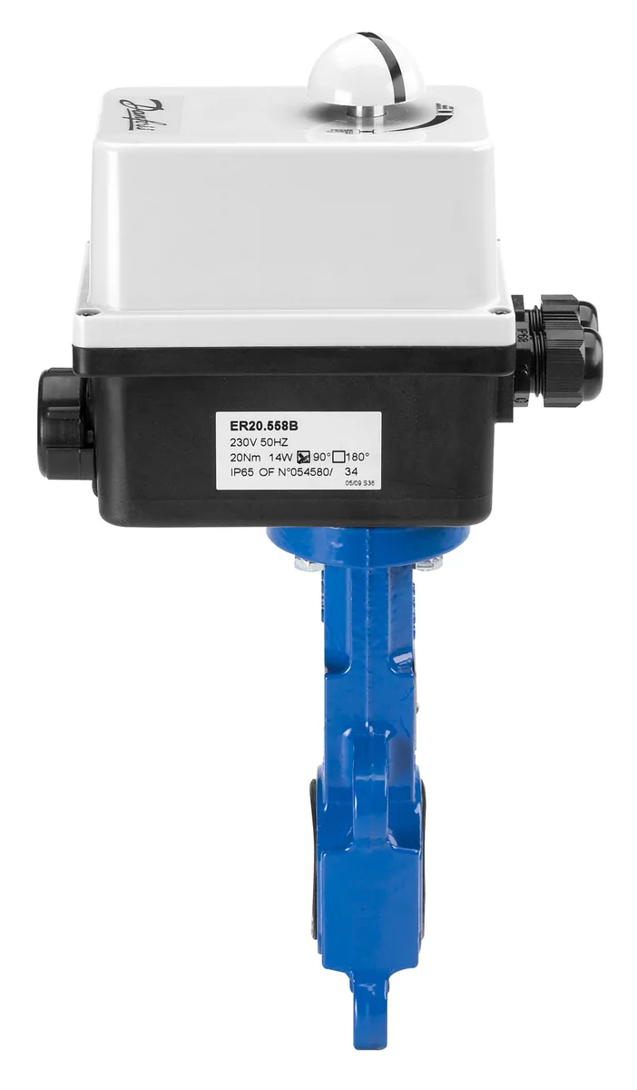 Danfoss VFY-WA PN16 DN450 DI/SS/EPDM 230V затвор дисковый с электроприводом AMB-Y VT1000 | 082X3091
