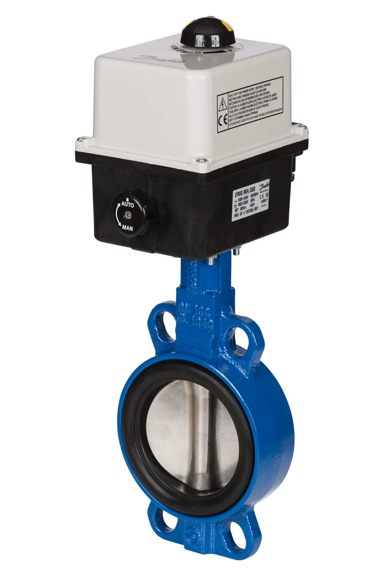 Danfoss затвор дисковый PN16 DN500 DI/EP/EPDM 230V с электроприводом AMB-Y VT1500 | 082X3102