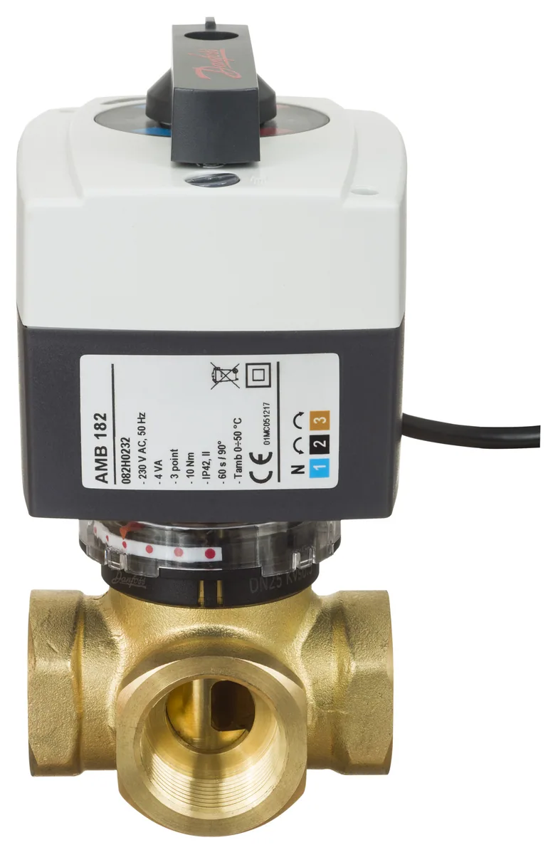 Клапан регулирующий поворотный HRB3 DN25 Kvs 10 Danfoss 065Z0407