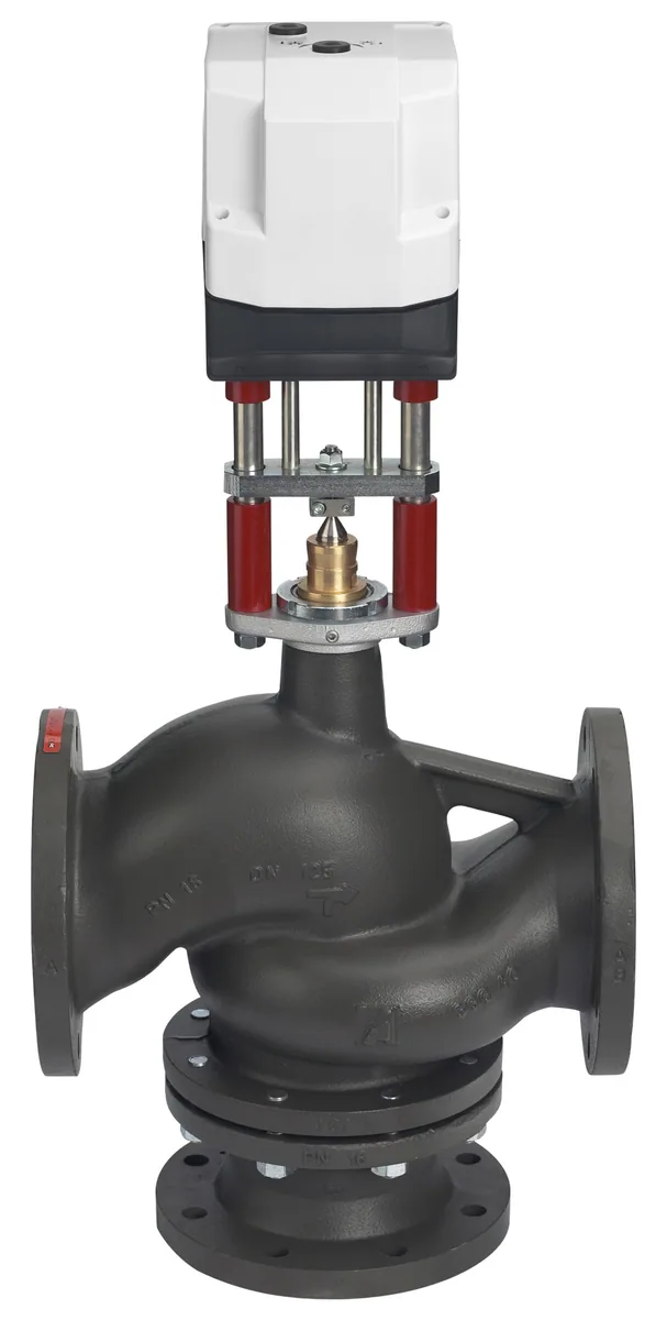 Клапан регулирующий VF3 Danfoss фланцевый Ду125 Kvs=220